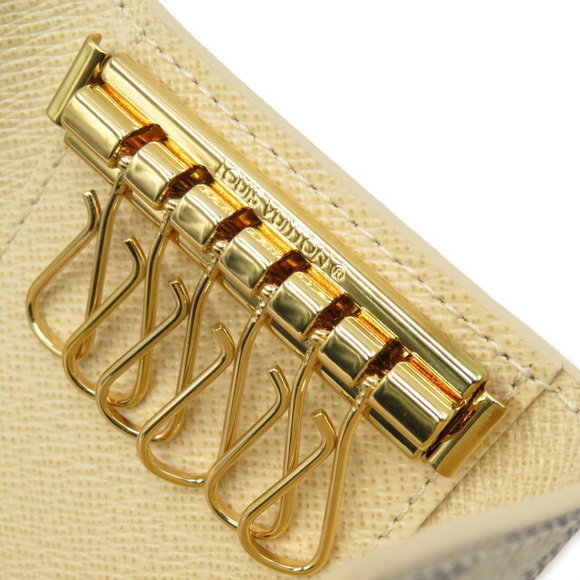 Louis Vuitton Multicle Wallet Key Case Azur White Accessories Keychains - Picture 8 of 10